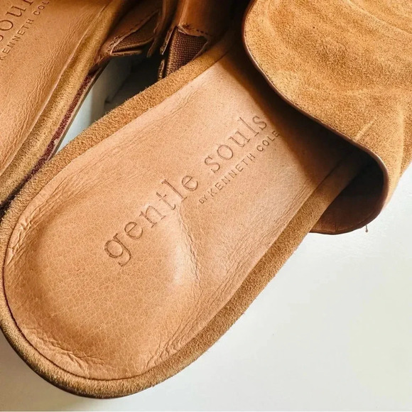NWOT Gentle Souls By Kenneth Cole Lavern Slip On Platform Sandals - Picture 6 of 7